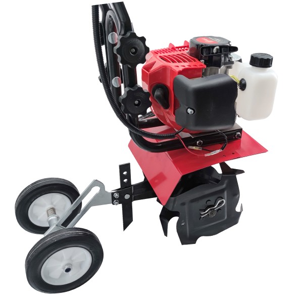 Cultivator / Motosapa pe benzina , motor 2 timpi , latime de lucru 25 cm , 52 cc , 4 cutite Cultivator / Motosapa pe benzina , motor 2 timpi , latime de lucru 25 cm , 52 cc , 4 cutite
