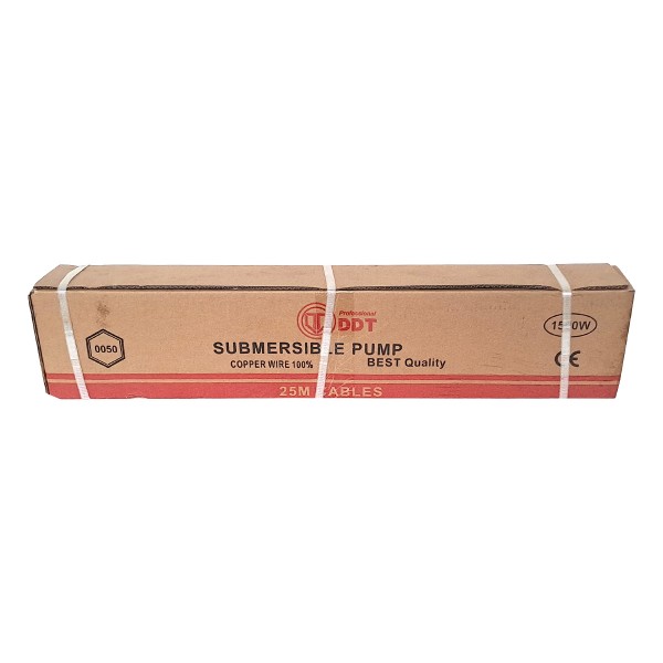 Pompa submersibila de adancime, DDT, 4QJD2-8, 1500 W, 8 turbine, 7 mc/h , 25 metri cablu alimentare