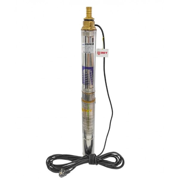 Pompa submersibila, DDT, 3QJD-1.1, 1.1 kW, Inox, 75 mm diametru, 10 turbine