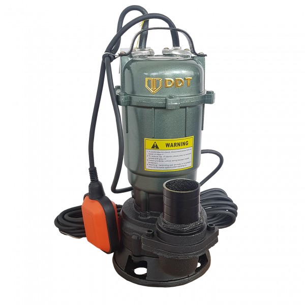 Pompa submersibila apa murdara, cu plutitor, fara tocator, DDT Profesional, WQD10, 1100 W