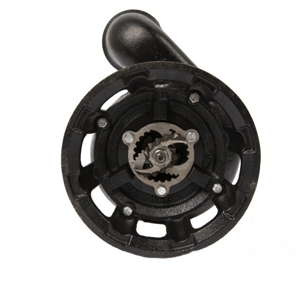 Pompa submersibila cu dublu tocator pentru apa murdara, DDT, V1500T, 1500 W, Inox + Furtun pompier, 20 metri, 2 toli