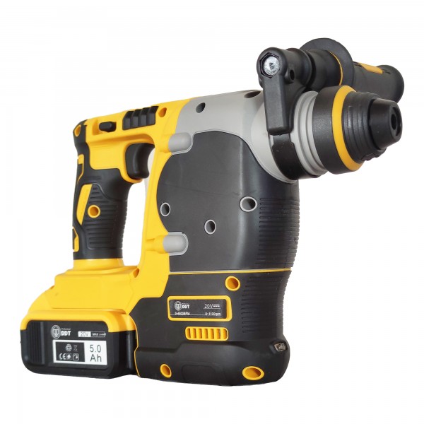Ciocan rotopercutor cu acumulator , DDT-Brushless , 20 V , 5 Ah , 1100 Rpm , 4600 Bpm , GB , Model nou