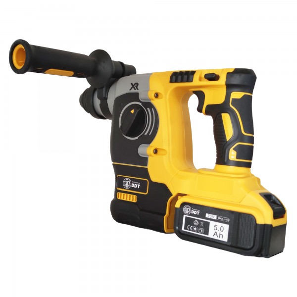 Ciocan rotopercutor cu acumulator , DDT-Brushless , 20 V , 5 Ah , 1100 Rpm , 4600 Bpm , GB , Model nou