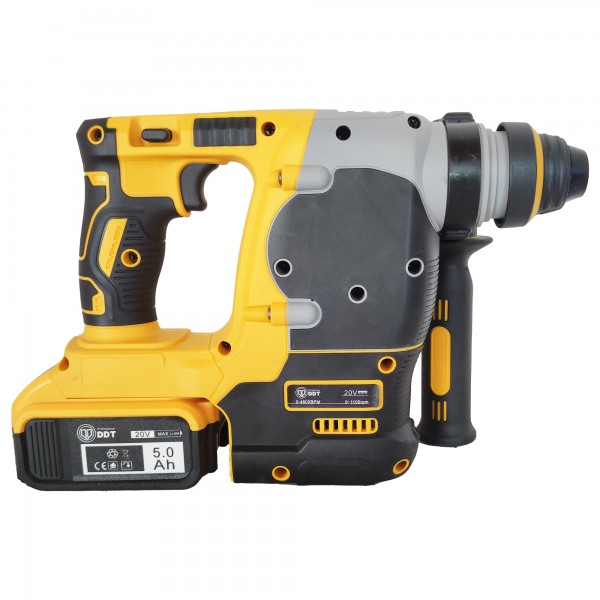 Ciocan rotopercutor cu acumulator , DDT-Brushless , 20 V , 5 Ah , 1100 Rpm , 4600 Bpm , GB , Model nou