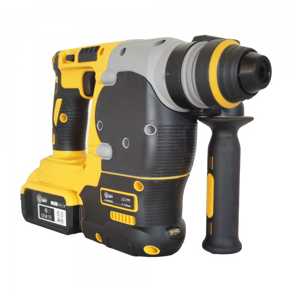 Ciocan rotopercutor cu acumulator , DDT-Brushless , 20 V , 5 Ah , 1100 Rpm , 4600 Bpm , GB , Model nou