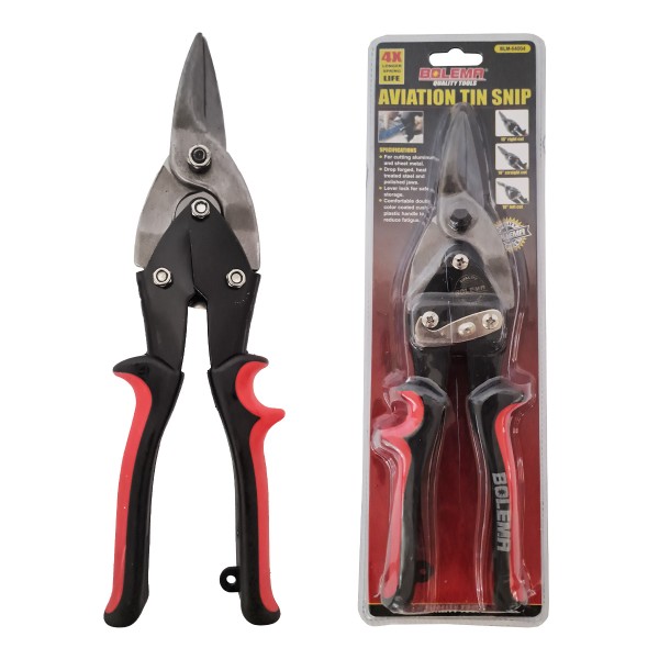 Foarfeca pentru taiat tabla ,lame drepte , 250 mm , Bolema
