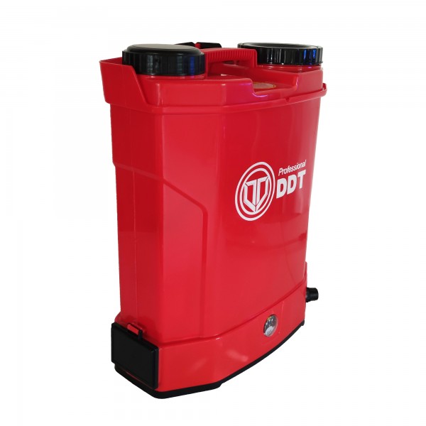 Pompa de stropit cu acumulator , DDT , Model nou , rezervor 16 Litri , 12 V , 8 Ah , tija telescopica , accesorii incluse