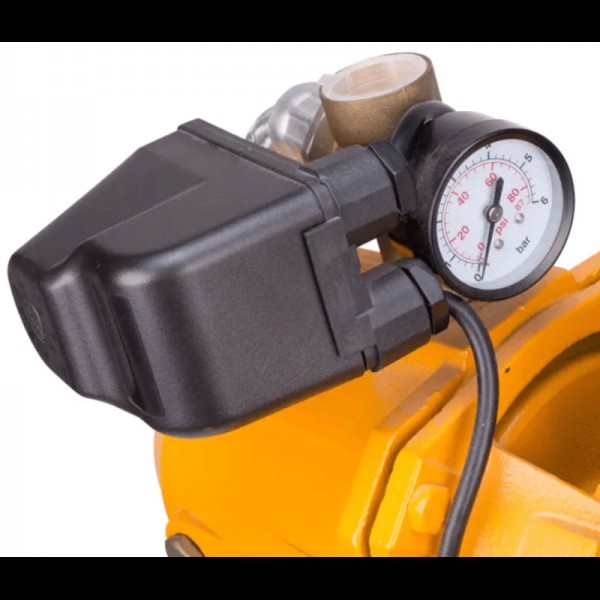 Hidrofor DINGQI JET200 1500W, vas 24L, debit 82 l/min, refulare 51 m, aspirație 9 m