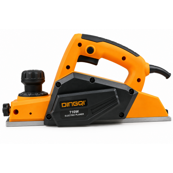 Rindea electrică DINGQI 710W, lățime rindeluire 82 mm – 16.000 RPM, reglaj adâncime, pentru prelucrarea lemnului