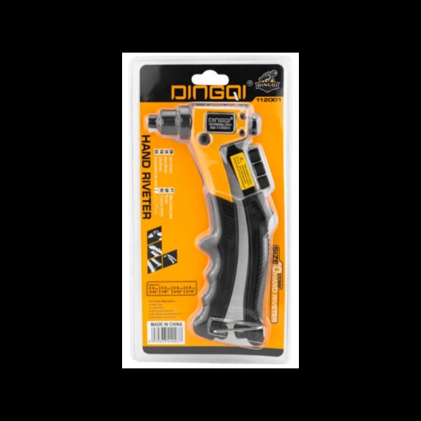 Clește pentru piulițe nituibile (Pop Nut) DINGQI 10", M3–M8 – nituitor manual profesional pentru rivnut