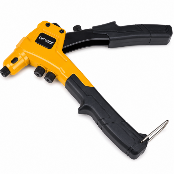 Clește pentru nituri POP manual DINGQI 10" (255 mm) – profesional, compatibil nituri 2.4–4.8 mm