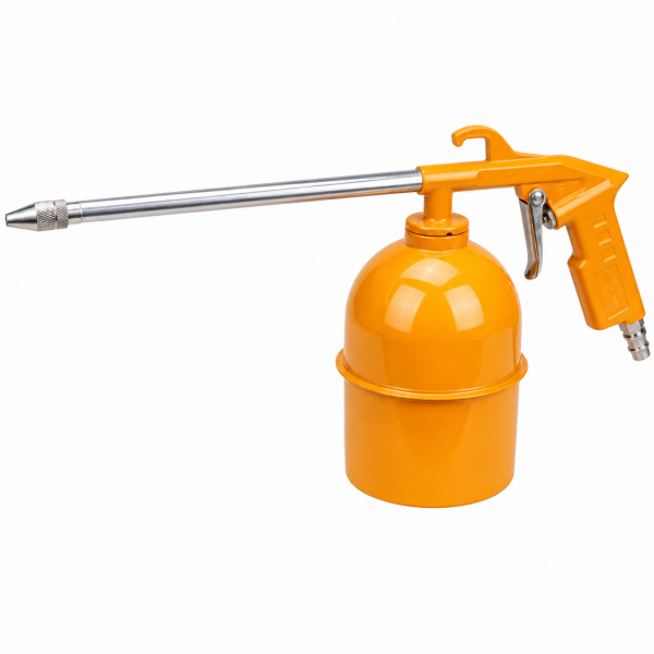 Pistol antifonat pneumatic DINGQI, duză 1.5 mm, rezervor 750 ml, presiune 3–4 bari – pentru aplicare antifon și protecție caroserie