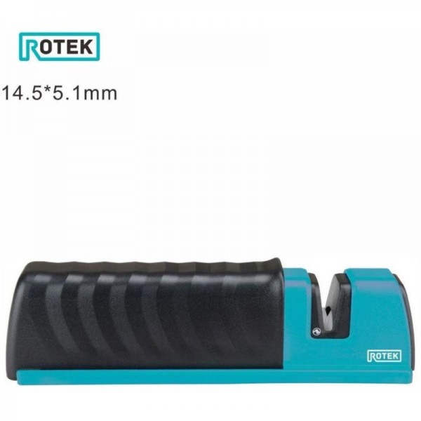 Dispozitiv pentru Ascuțit Topoare ROTEK, Unghi de Ascuțire Presetat, Mâner Ergonomic, Utilizare Manuală