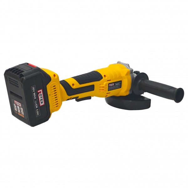 Polizor Unghiular (Flex) ROTEK cu 2 Acumulatori 36V 4Ah, Disc 125 mm, 8500 RPM, Încărcător și Valiză Transport