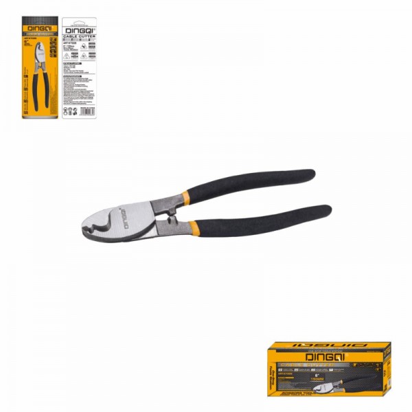 Clește pentru Tăiat Cabluri DINGQI 6" (160 mm) – Oțel CR-V, Tăiere Precisă pentru Cabluri din Cupru și Aluminiu Clește pentru Tăiat Cabluri DINGQI 6" (160 mm) – Oțel CR-V, Tăiere Precisă pentru Cabluri din Cupru și Aluminiu