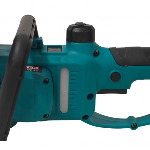 Drujbă Electrică ROTEK 12 Inch cu 2 Acumulatori Li-Ion 48V, Lamă 12", 1 Lanț și Încărcător – Fierăstrău Electric cu Acumulator