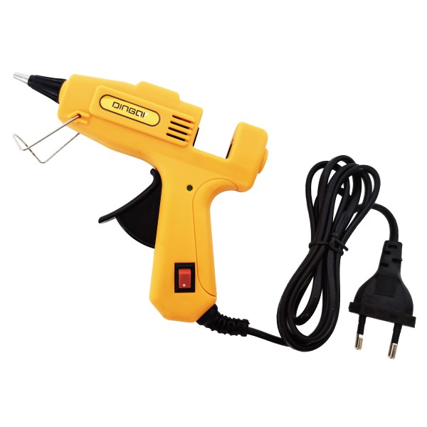 Pistol de lipit electric , cu bacheta silicon , DINGQI-124020 , 25 W