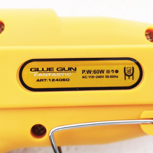 Pistol de lipit electric , cu bacheta silicon , DINGQI-124060 , 60 W