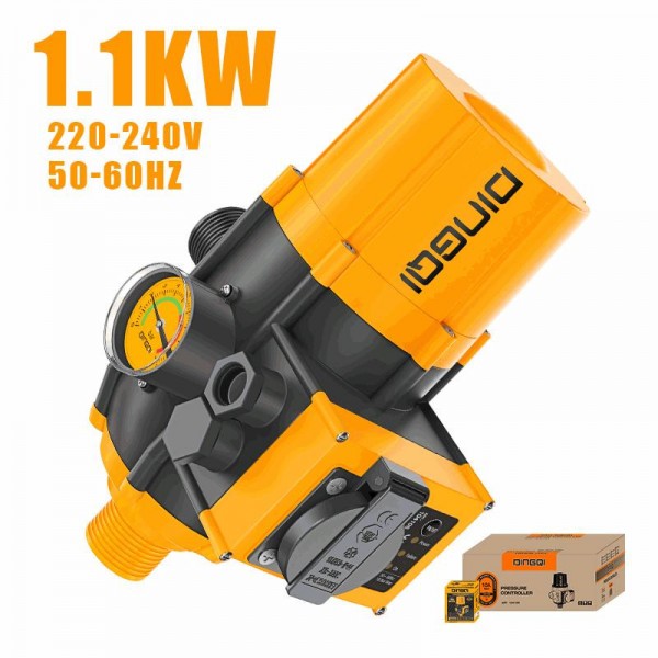 Presostat electronic DINGQI DSK-22, 1.1 kW – Automatizare hidrofor și pompă de apă, protecție la funcționare fără apă