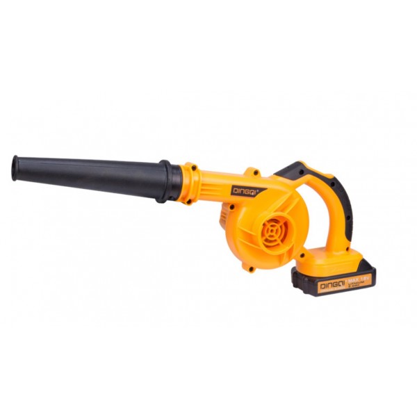 Suflanta cu acumulator , 2 in 1 , DINGQI-102104, 18 V , 2 Ah , 16000 Rpm , 2 acumulatori