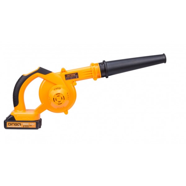 Suflanta cu acumulator , 2 in 1 , DINGQI-102104, 18 V , 2 Ah , 16000 Rpm , 2 acumulatori
