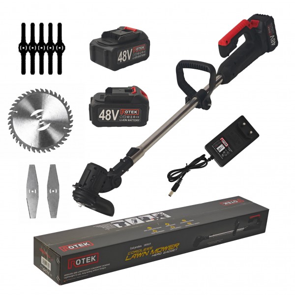 * Promo * Foarfeca de gradina & Trimmer electric Telescopic, 4 acumulatori, 2 incarcatoare