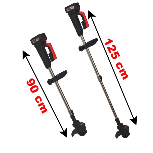 * Promo * Foarfeca de gradina & Trimmer electric Telescopic, 4 acumulatori, 2 incarcatoare