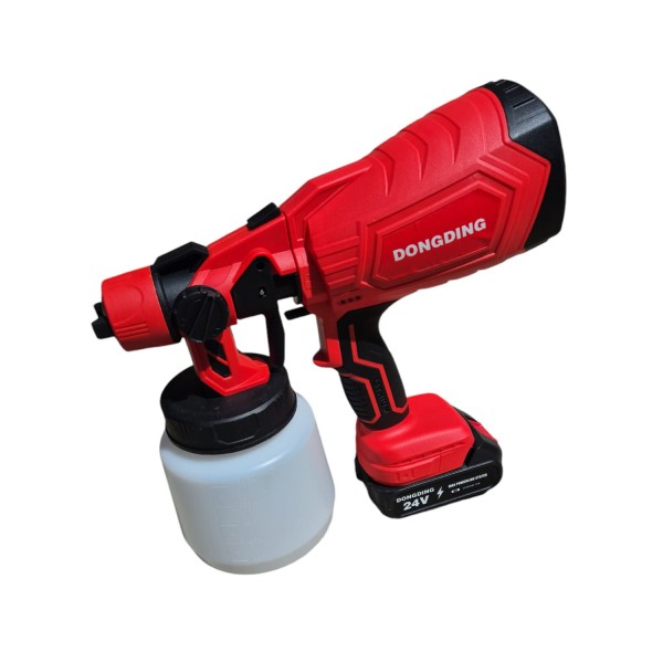 Pistol de vopsit pe acumulator 24v