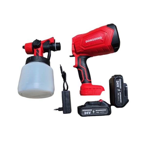 Pistol de vopsit pe acumulator 24v