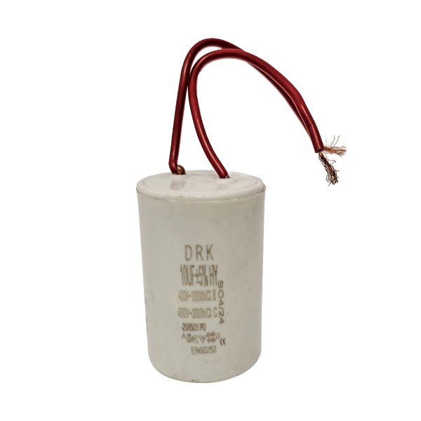 Condensator motoare electrice 10 UF , cu fir