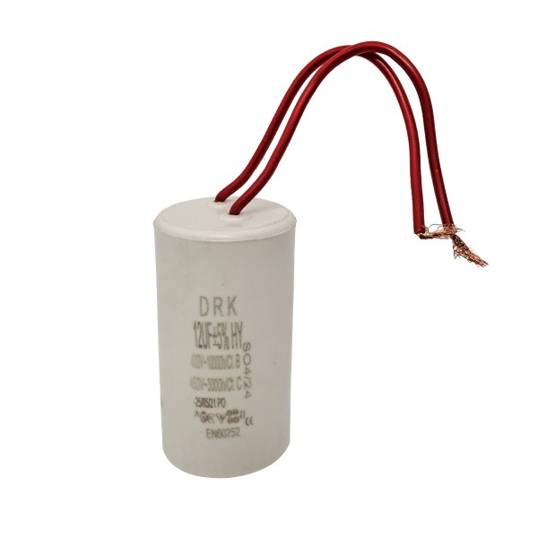 Condensator motoare electrice 12 UF , cu fir