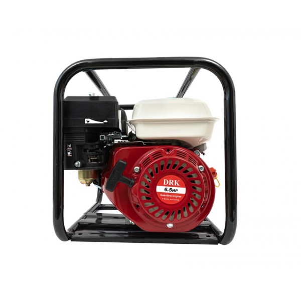 Motopompa pe benzina 4 timpi, DRK WP20,6.5 CP, 2", 550 L/min, 30 m + Ulei