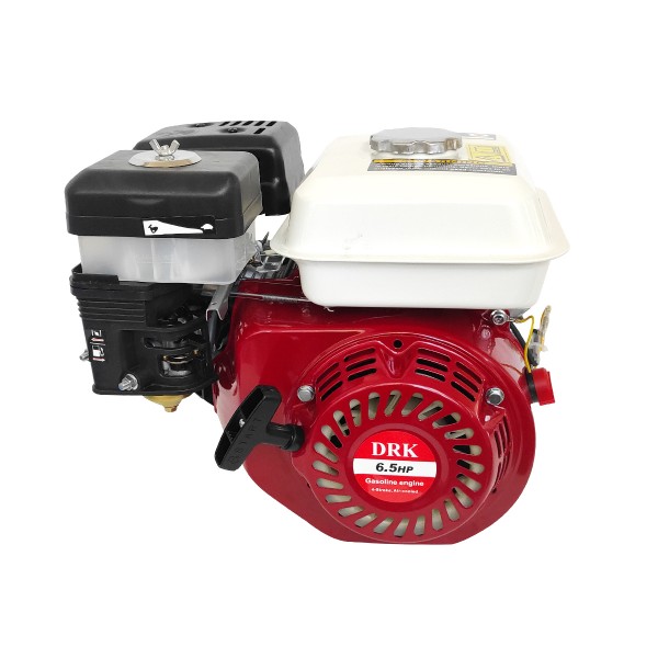Motor 6.5 cp DRK , Uz general , GX160 (168F), 4 timpi, ax cilindric 20mm, pe benzina, 4 timpi