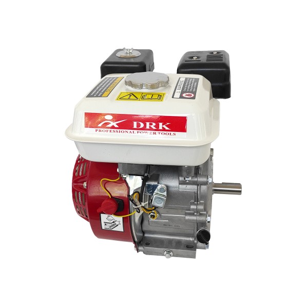 Motor 4 timpi fulie 80/20 universal DRK GX200 (170F), 7CP, ax cilindric cu pana 20mm, pentru motounelte Motor 4 timpi fulie 80/20 universal DRK GX200 (170F), 7CP, ax cilindric cu pana 20mm, pentru motounelte