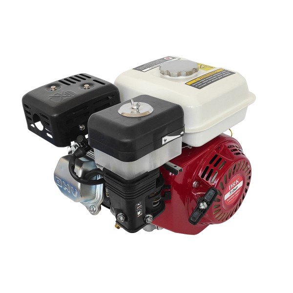 Motor 4 timpi fulie 80/20 universal DRK GX200 (170F), 7CP, ax cilindric cu pana 20mm, pentru motounelte Motor 4 timpi fulie 80/20 universal DRK GX200 (170F), 7CP, ax cilindric cu pana 20mm, pentru motounelte