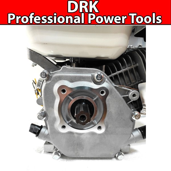 Motor pe benzina 7 Cp , Drk , 4 timpi , ax canelat 2.5 mm , 6 caneluri , GX168F