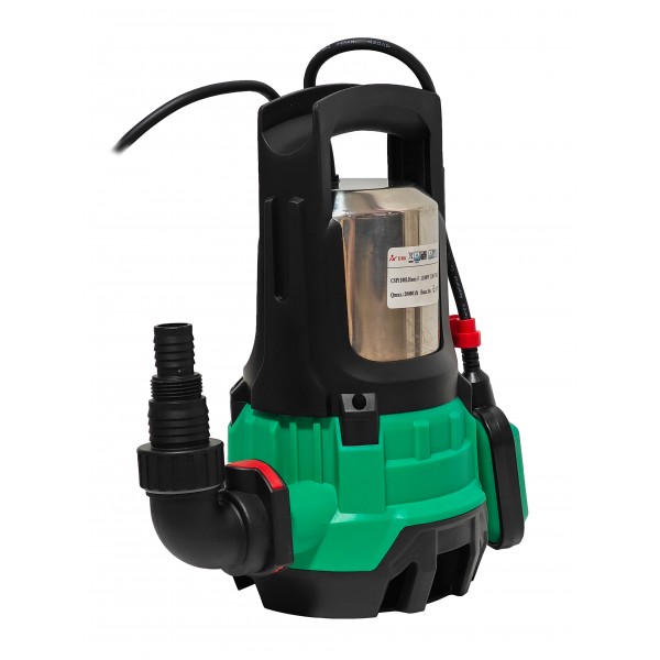 Pompa submersibila pentru apa murdara, DRK-Profesional, Corp inox, 1100 W, 20.000 l/h, Bobinaj cupru 100%, Model nou