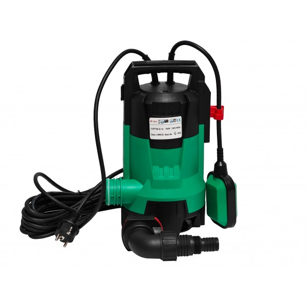 Pompa submersibila pentru apa murdara, DRK-Profesional, 750 W, 14.000 l/h, Bobinaj cupru 100%, Model nou