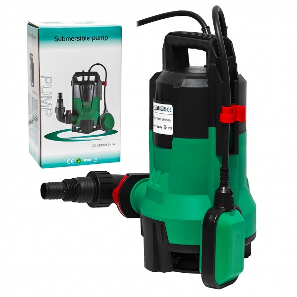 Pompa submersibila pentru apa murdara, DRK-Profesional, 750 W, 14.000 l/h, Bobinaj cupru 100%, Model nou