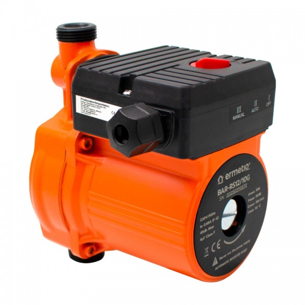 Pompa pentru ridicare presiunii in instalatiile sanitare si solare 150W, 30 l/min, inaltime 10 m, 90 C, IP42