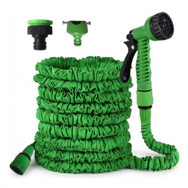 Kit carucior furtun, Ermetiq, furtun 30 m, 1/2 toli, 3 straturi, cu accesorii si duza stropit + Furtun extensibil 30 Mt Kit carucior furtun, Ermetiq, furtun 30 m, 1/2 toli, 3 straturi, cu accesorii si duza stropit + Furtun extensibil 30 Mt