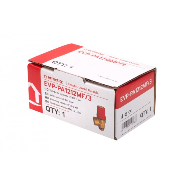 Supapa de siguranta 1/2"MF 3 bari