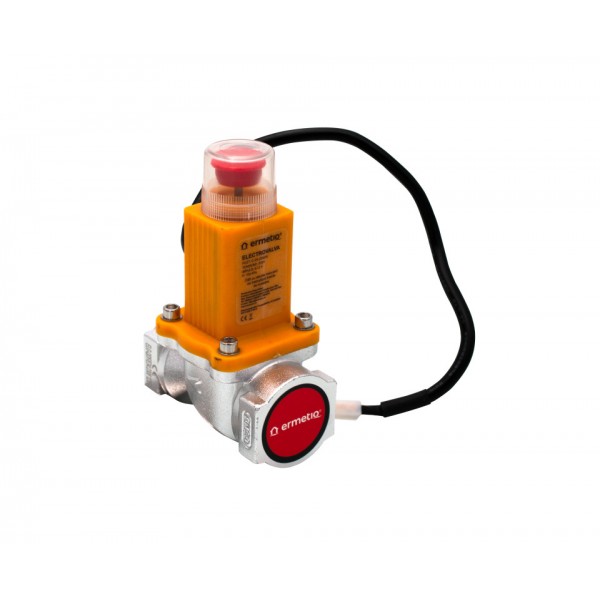 Detector de gaz cu electrovalva 3/4"