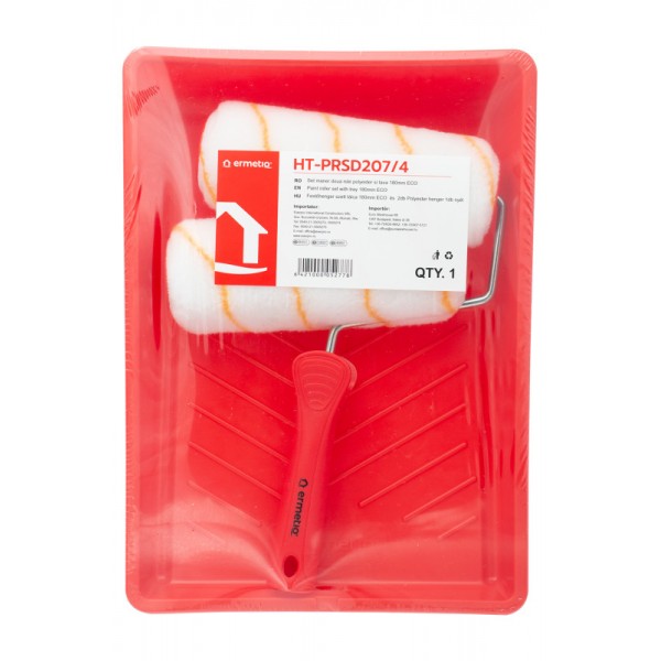 Set maner doua role polyester si tava 180mm ECO