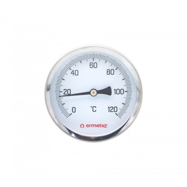 Termometru imersie axial Î¦63 cu tija 50mm