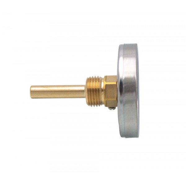 Termometru imersie axial Î¦63 cu tija 50mm
