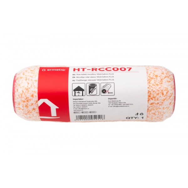 Rola trafalet microfibra 180x9.5x8mm PLUS