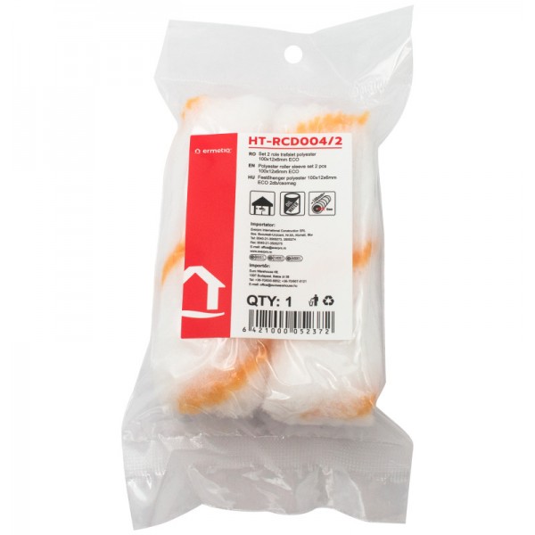 Set 2 role trafalet polyester 100x12x6mm ECO