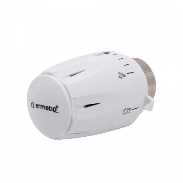Cap Termostatic Cromat pentru Radiator M30 x 1,5 – Reglaj Automat al Temperaturii, Everpro
