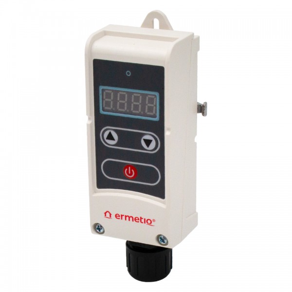 Termostat de Contact Digital 0–90°C – Control Electronic pentru Pompe și Instalații de Încălzire